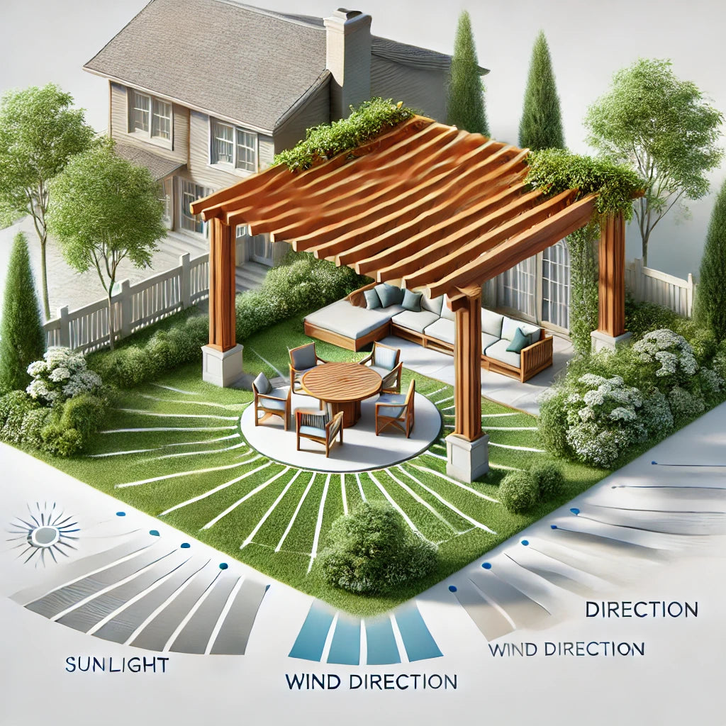 Comment Choisir le Bon Emplacement pour Votre Pergola : Facteurs à Considérer