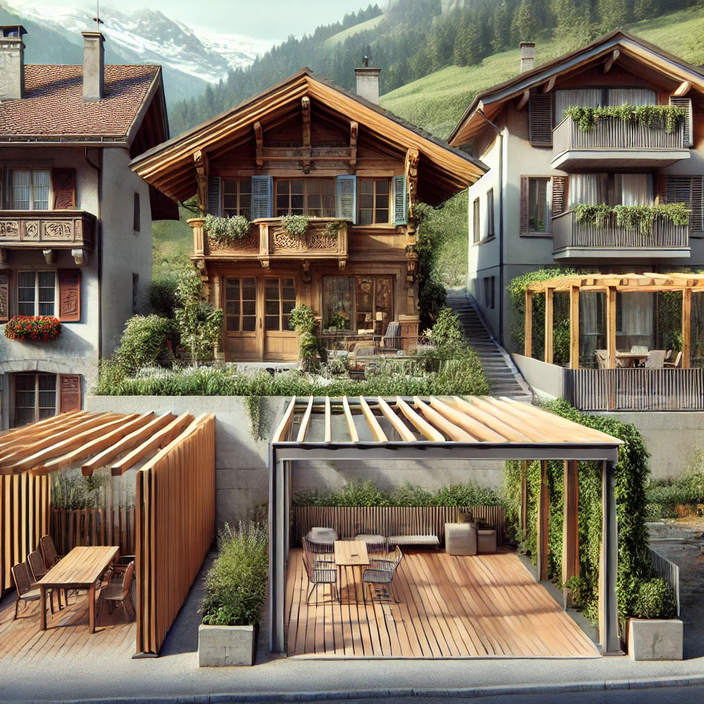 Les Différents Styles de Pergolas et Leur Adaptation aux Propriétés Suisses