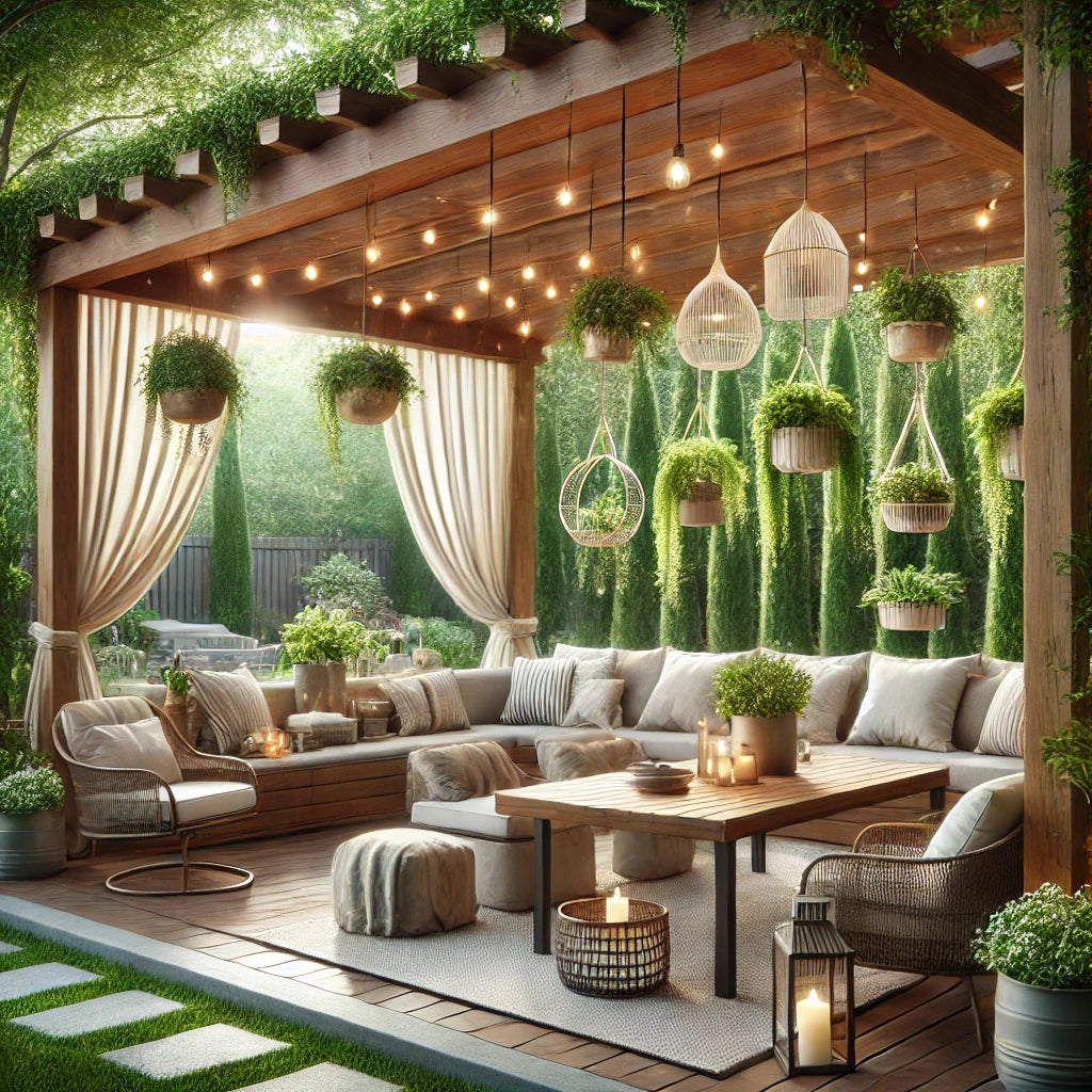 Les Accessoires Indispensables pour Personnaliser Votre Pergola