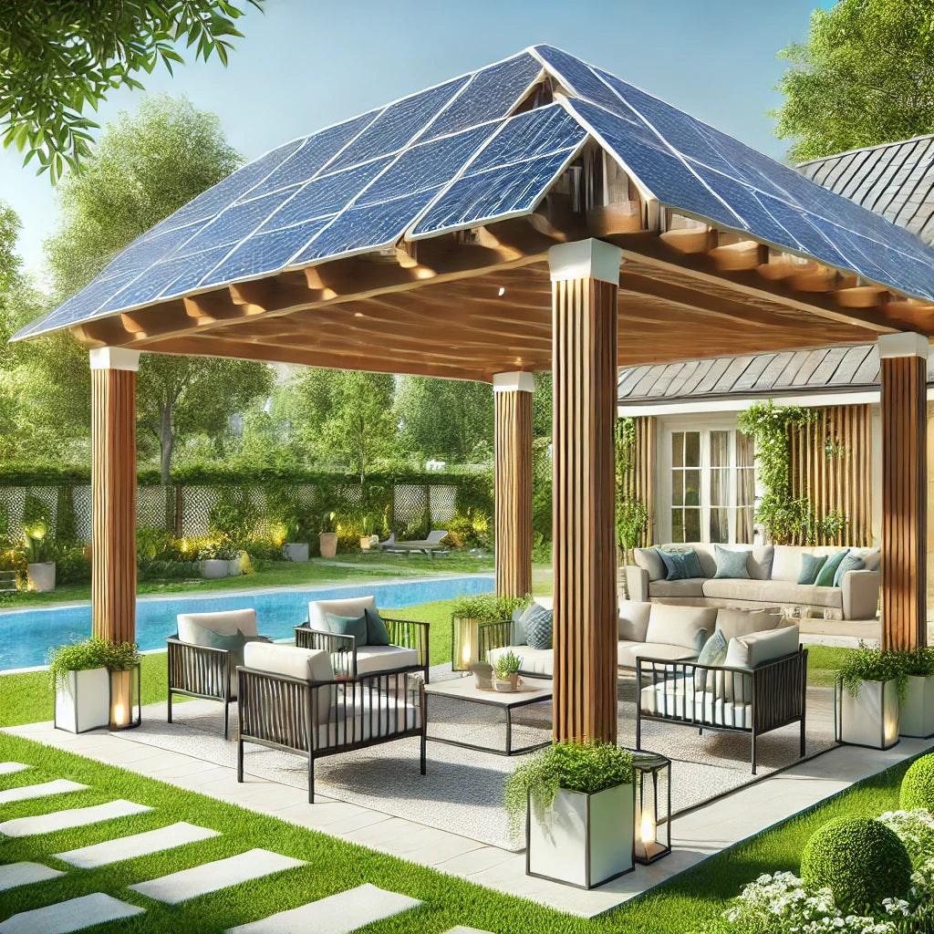 Pergolas avec Panneaux Solaires : Allier Confort et Énergie Verte