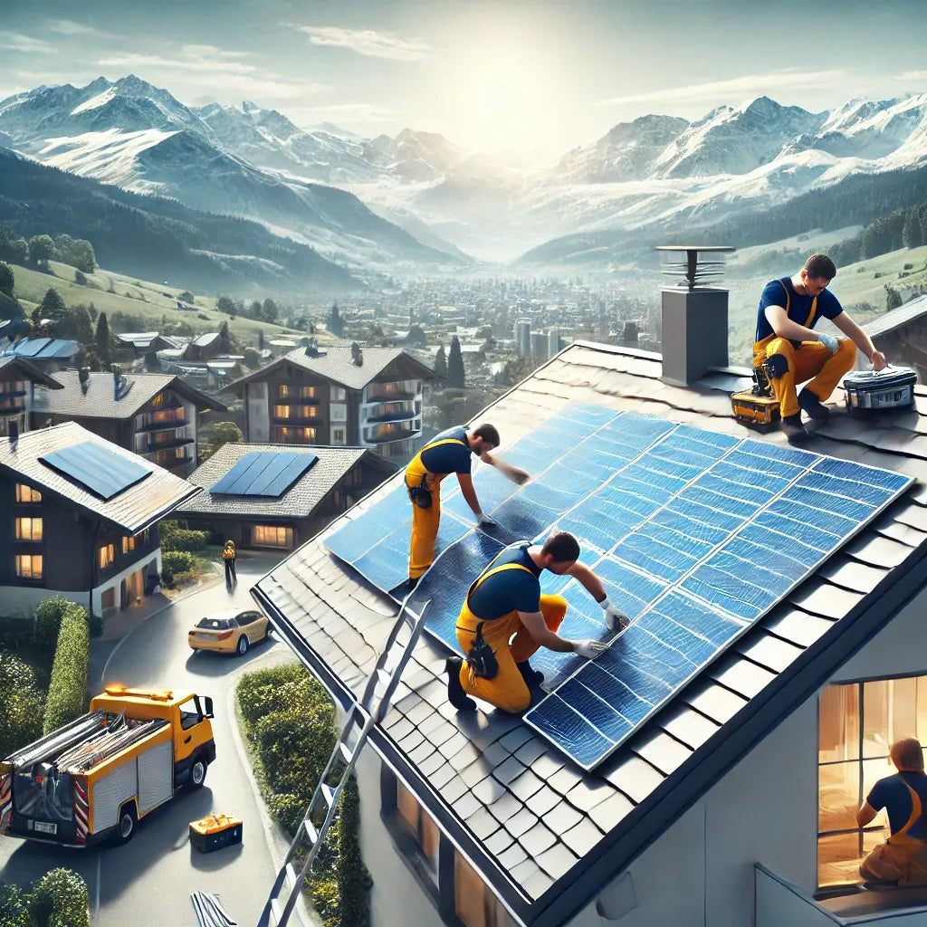 Le Processus d'Installation des Panneaux Solaires en Suisse